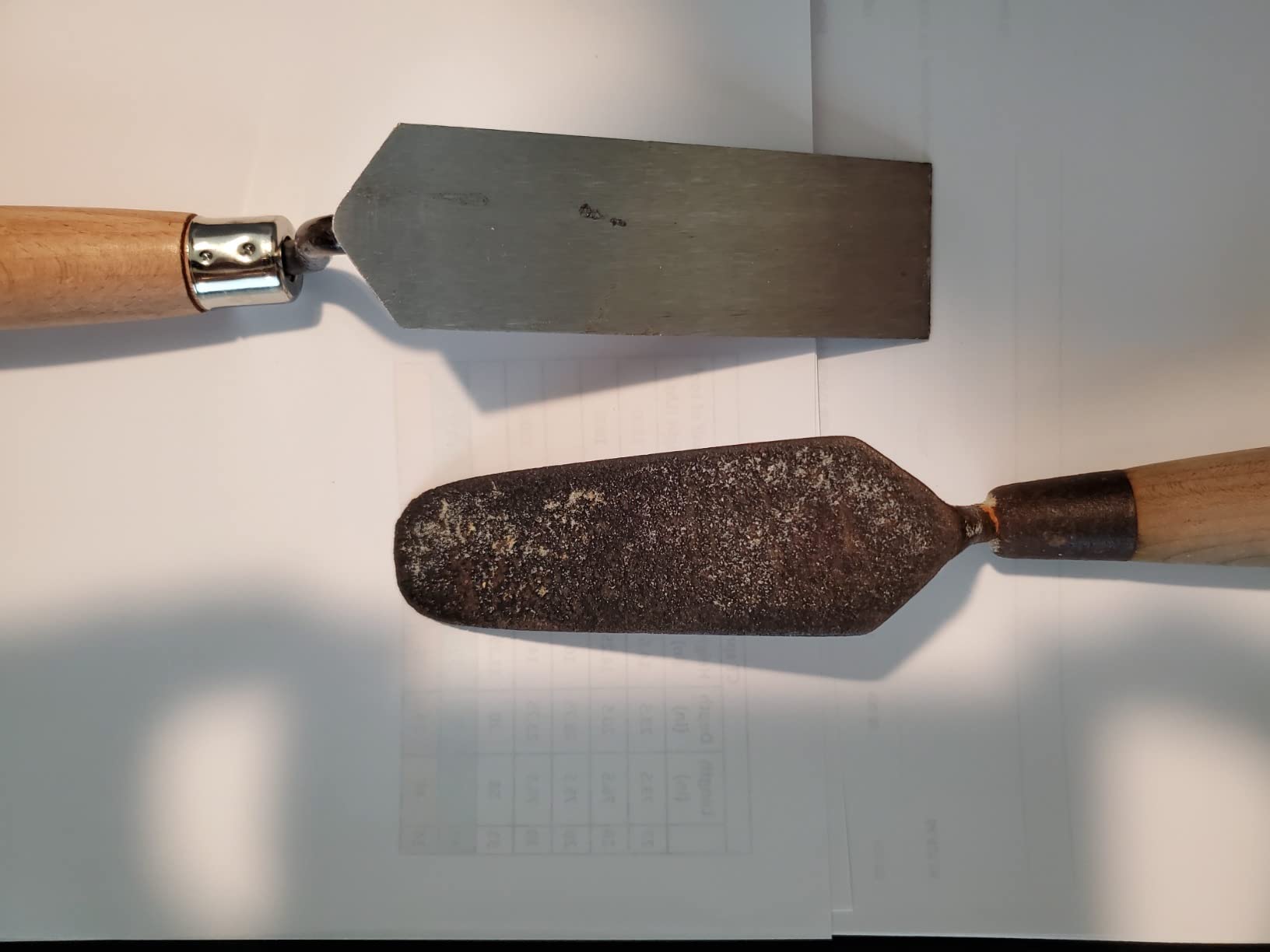 Marshalltown Masonry Margin Trowel, 5 Inches by 2 Inches, Carbon Steel Blade, Wood Handle, Concrete Trowel for Masonry Tools and Concrete Tools, 97 customer photo 1