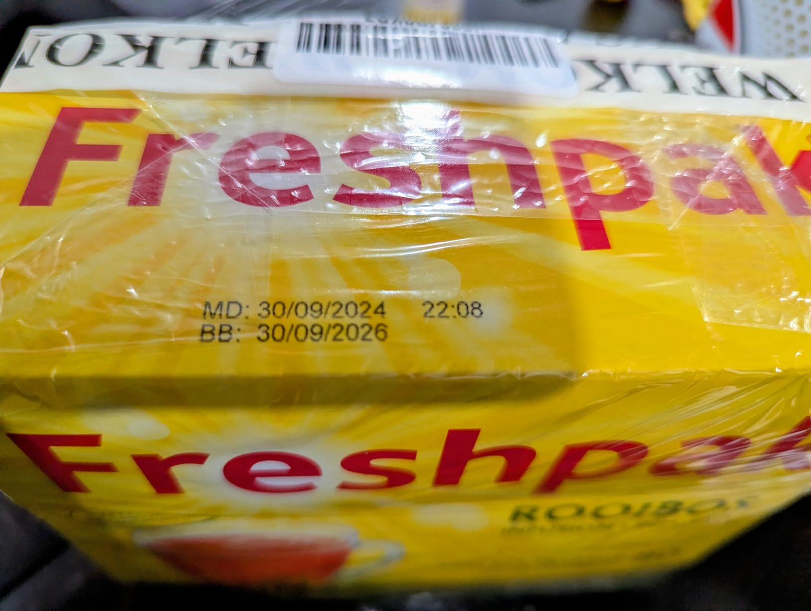 Freshpak Pure Rooibos Tea 80 Tagless Bags, Pure Premium Rooibos and No Rooibos Infusion, New Packaging (2 X Pack) customer photo 2