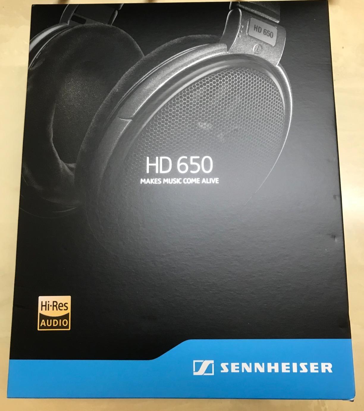 Sennheiser HD 650 Audiophile Hi-Res Open Back Dynamic Headphone, Titan customer photo 1
