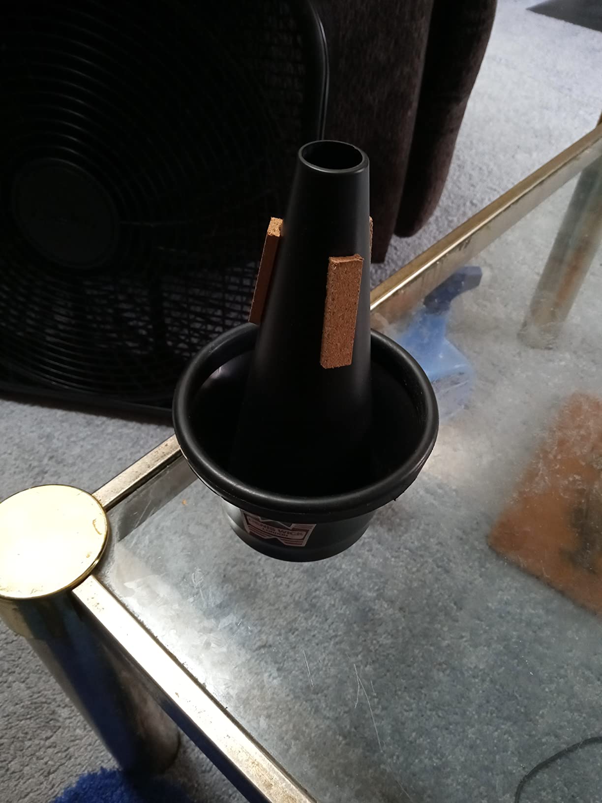 Denis Wick Extending Tube Mute for Trumpet, 5506 - Hand-Spun Aluminum & Brass Tube - Classic Wah-Wah Jazz Sound - Enhanced Intonation & Projection customer photo 2