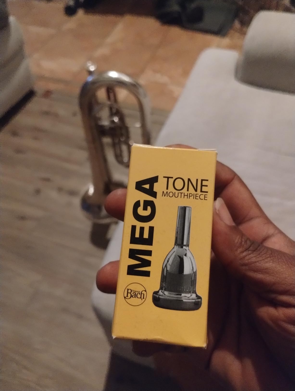 Bach 6.5AL Mega Tone Large Shank Trombone Mouthpiece customer photo 2