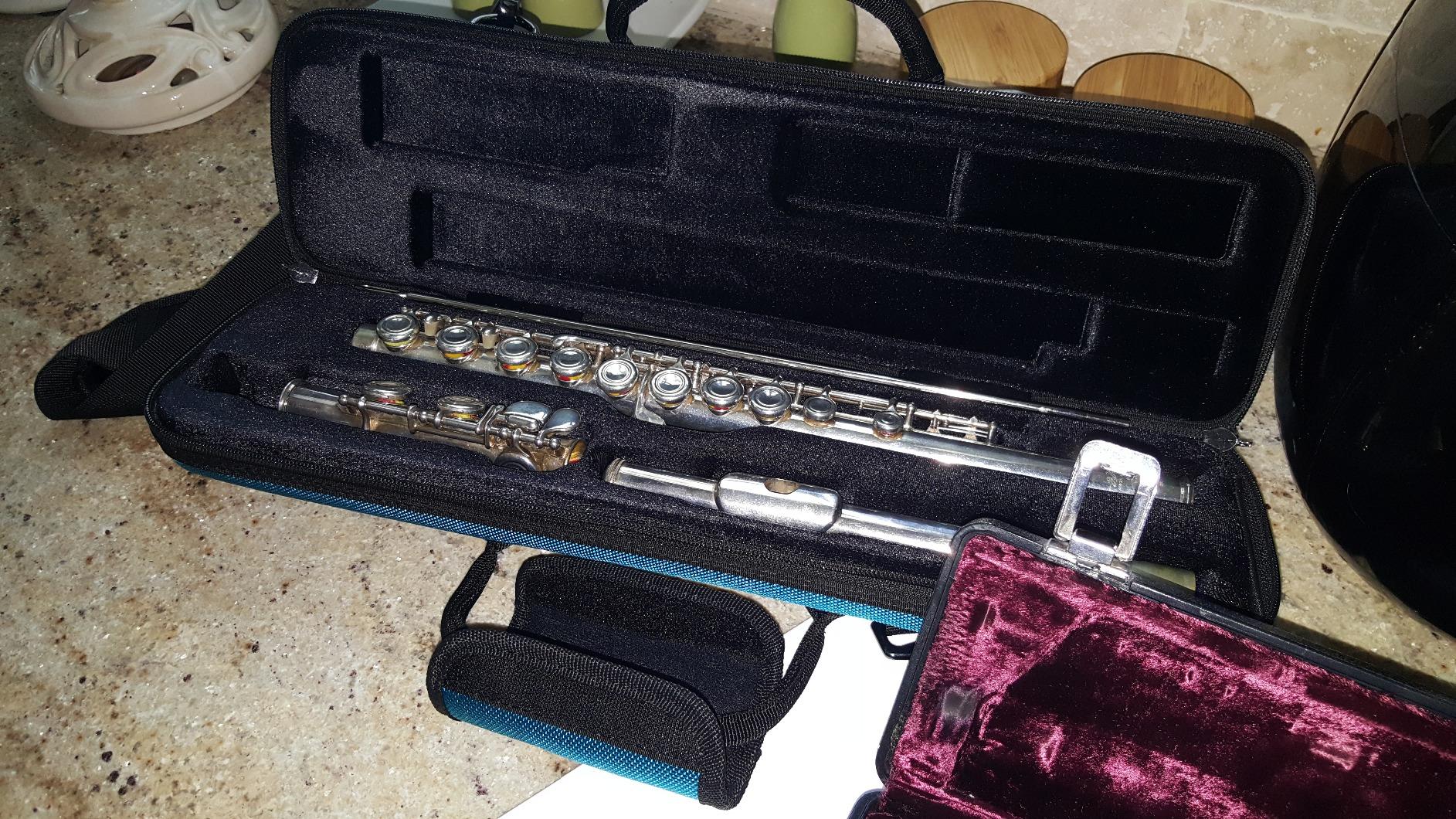 Protec Flute Slimline PRO PAC Case (Fits B or C Foot), Black, Model PB308 customer photo 1