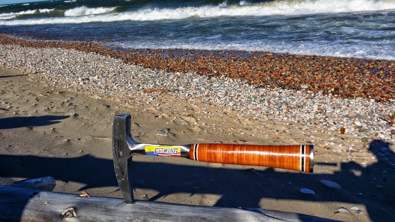 ESTWING Rock Pick - 22 oz USA Made Geology Hammer with Pointed Tip & Genuine Leather Grip - E30 customer photo 1