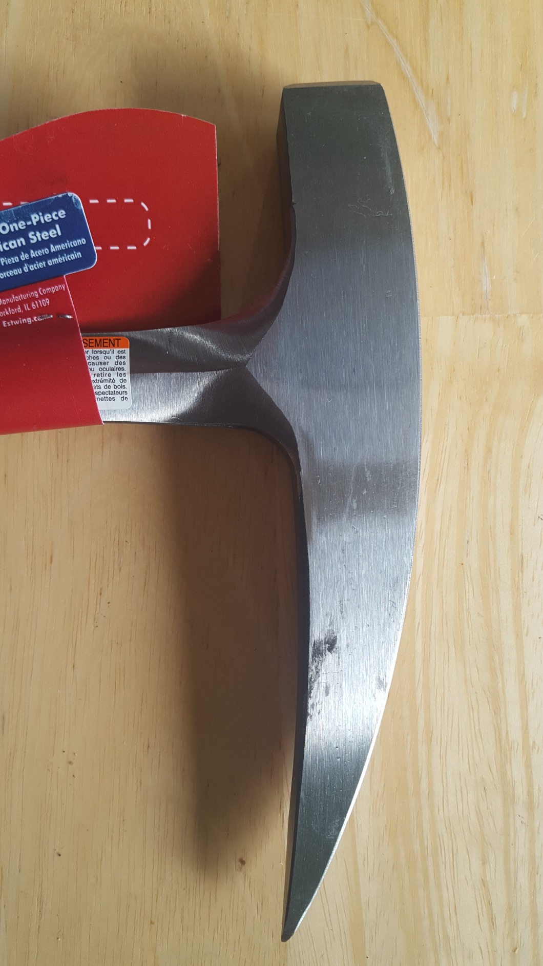 ESTWING Rock Pick - 22 oz USA Made Geology Hammer with Pointed Tip & Genuine Leather Grip - E30 customer photo 2