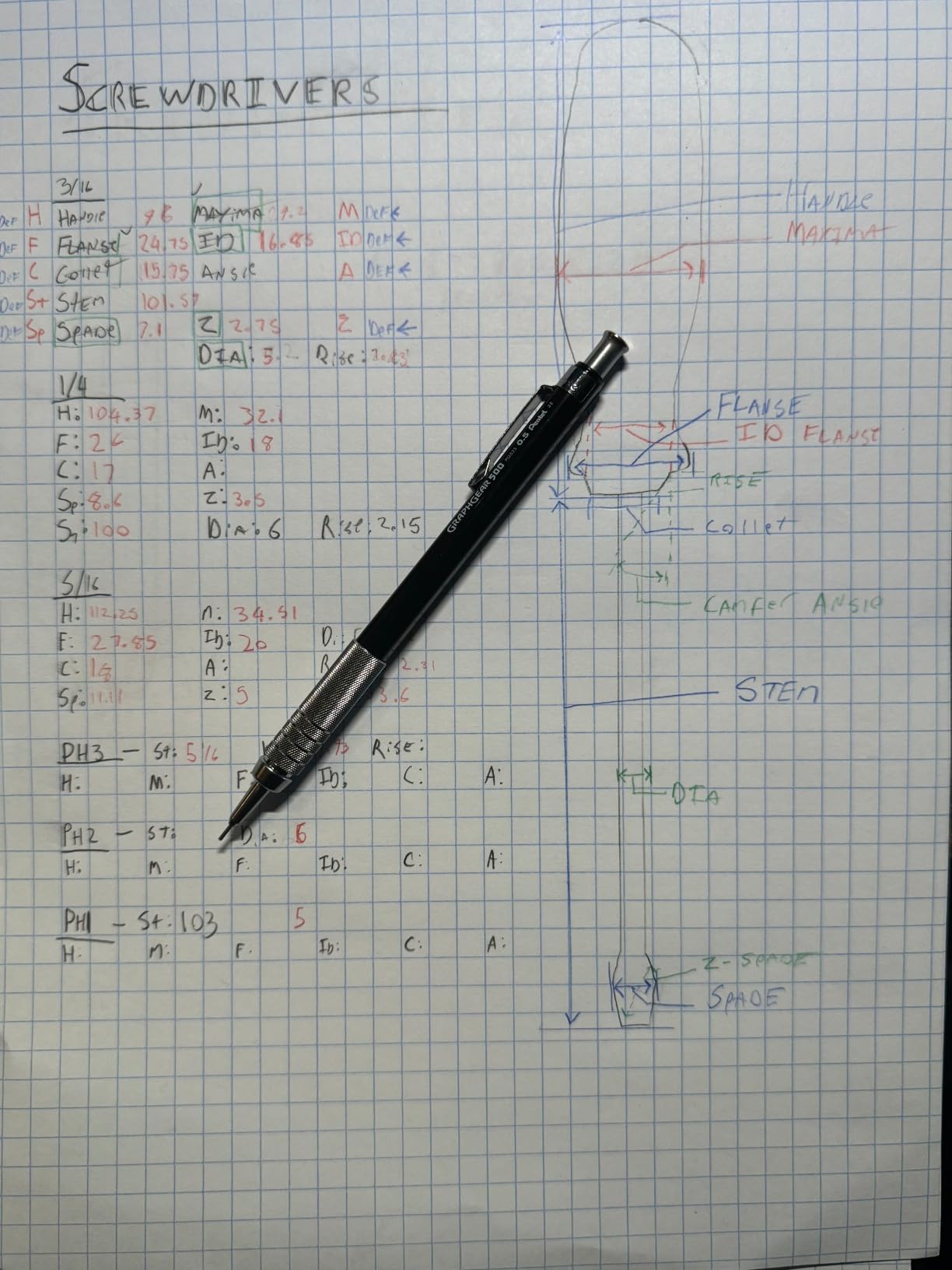 Pentel GraphGear 500 Mechanical Drafting Pencil, 0.3mm, Extra Fine Line, Brown Barrel customer photo 1