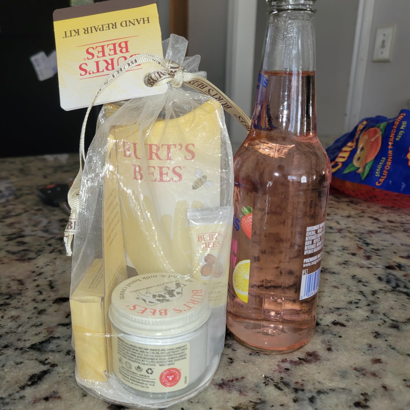 Burt's Bees Gifts Ideas - Hand Repair Set, 3 Hand Creams plus Gloves - Almond Milk, Lemon Butter Cuticle Cream, Shea Butter Repair customer photo 2