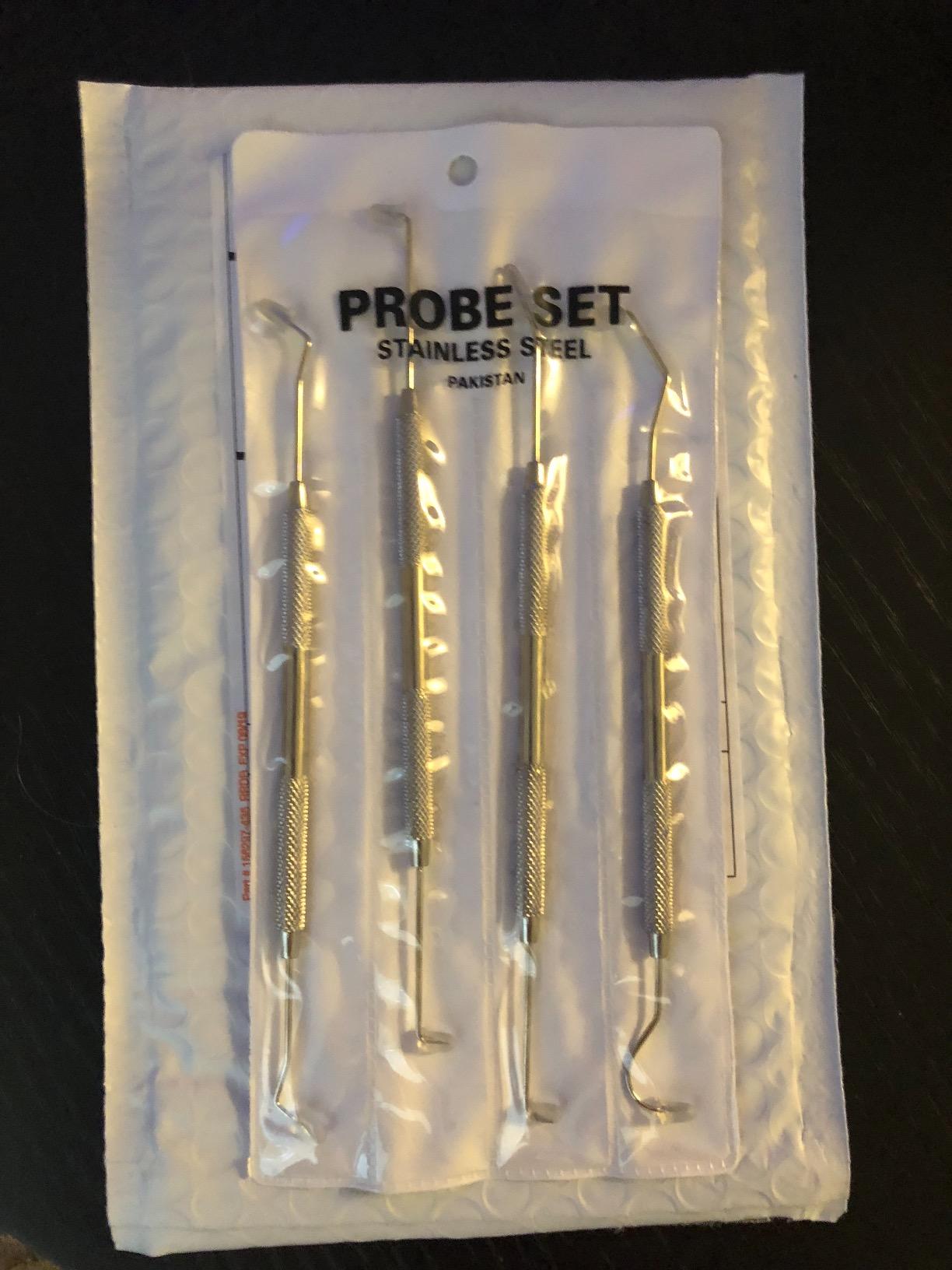 4 Pc Stainless Steel Picks Probes Wax & Clay Sculpting Tools customer photo 1