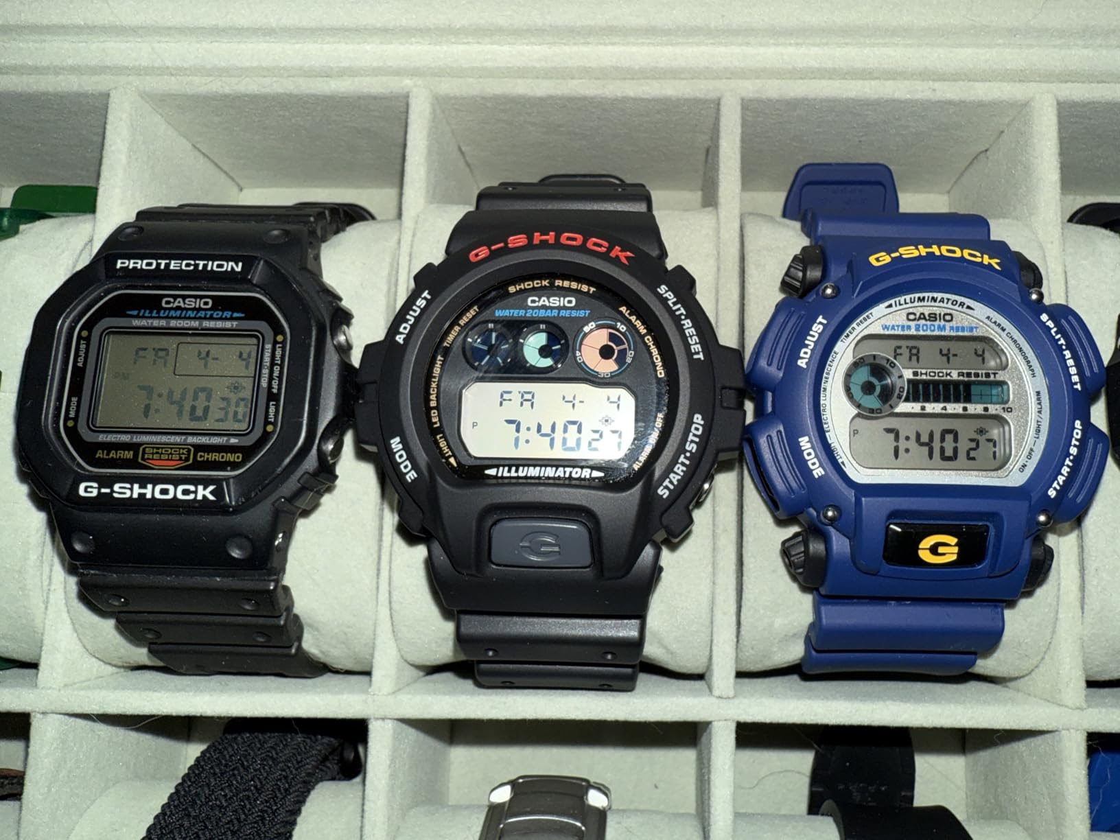 Casio DW9052 Series | Men's Digital Watch | G-Shock | 1/100 SEC Stop Watch | Countdown Timer | LED Light | 200M WR | Shock Resistant | Multi Alarm | Auto Calendar | Dual Time | 2 Yr Batt customer photo 1