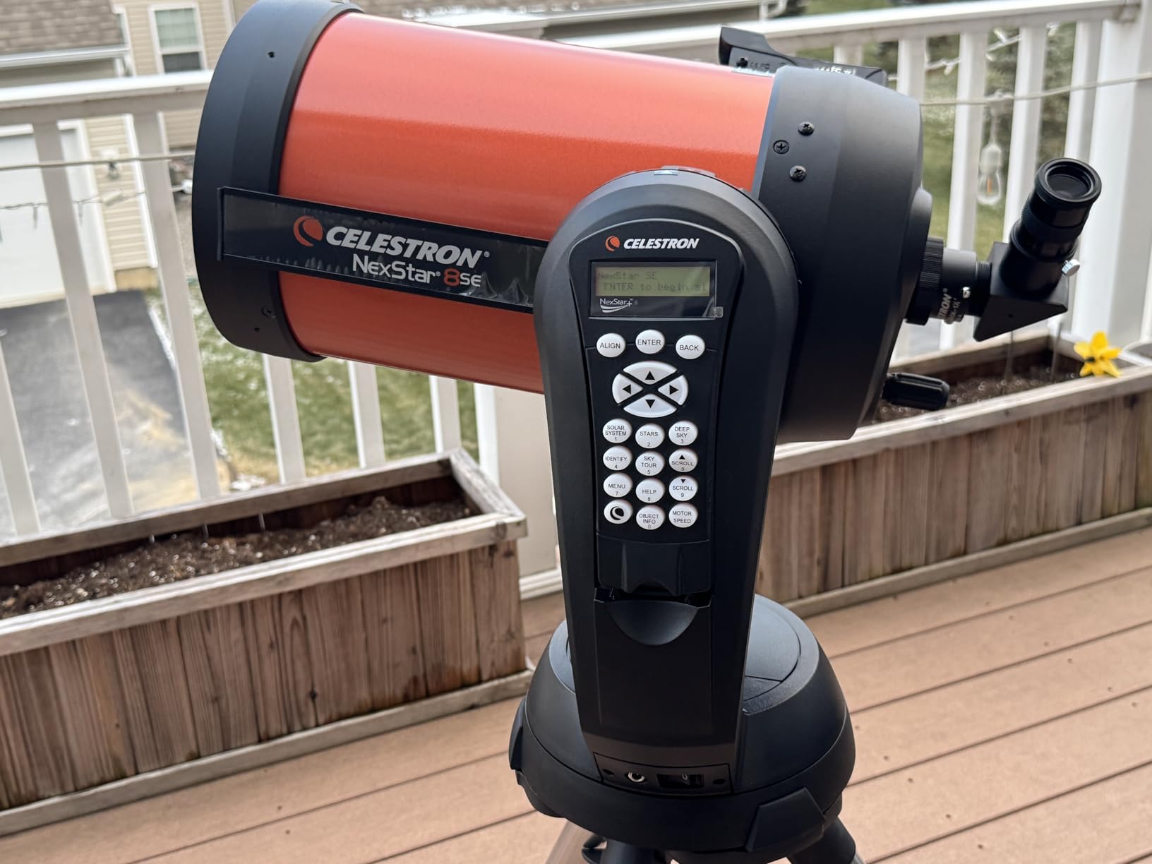 Celestron NexStar 6SE Computerized Telescope - 6-Inch Schmidt-Cassegrain Optical Tube - Fully Automated GoTo Mount with SkyAlign customer photo 1