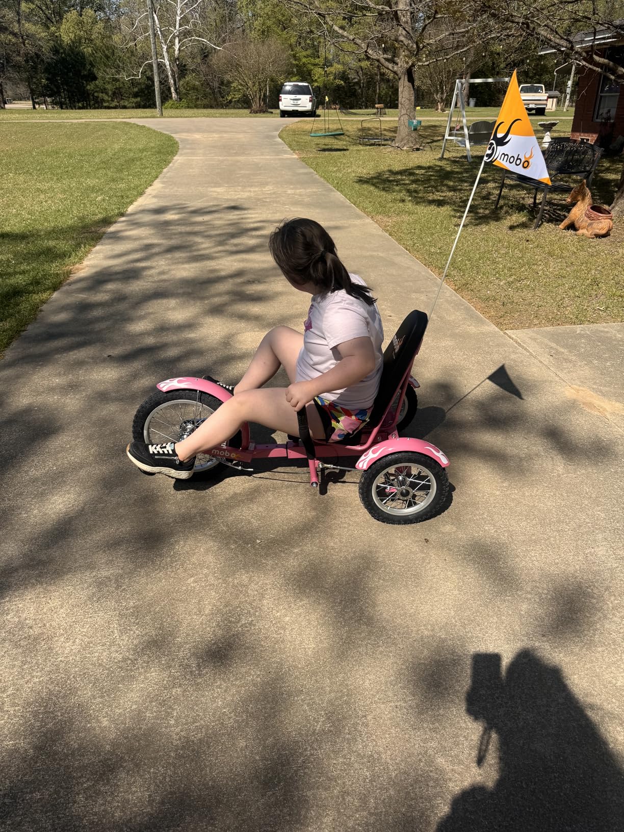 Mobo Triton Pedal Go Kart Trike. Kids 3-Wheel Bike. Youth Cruiser Tricycle customer photo 1
