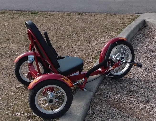 Mobo Triton Pedal Go Kart Trike. Kids 3-Wheel Bike. Youth Cruiser Tricycle customer photo 2