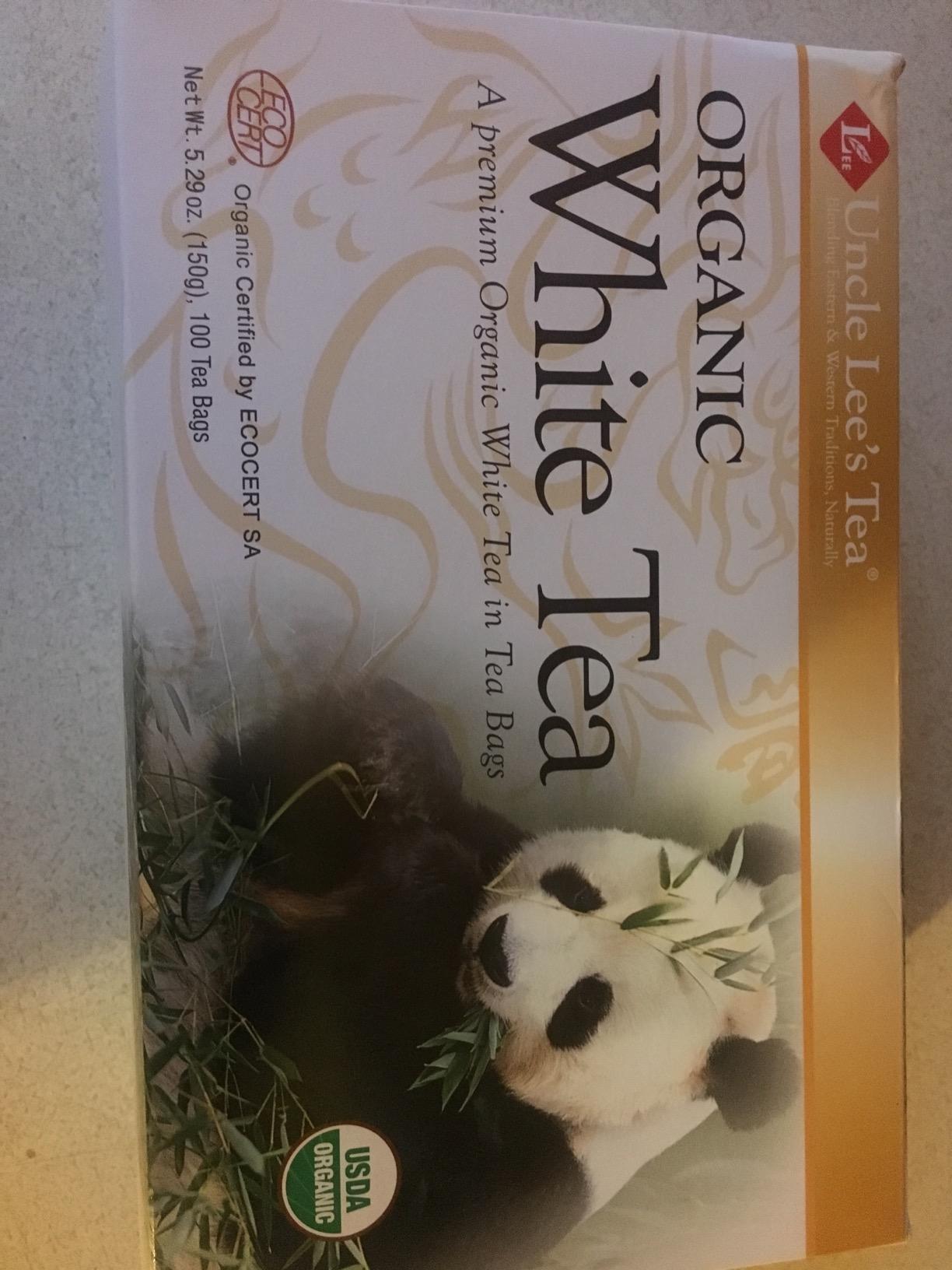 Uncle Lee's Organic White Tea - Premium Tea for Everyday Wellness, 100 Count customer photo 1