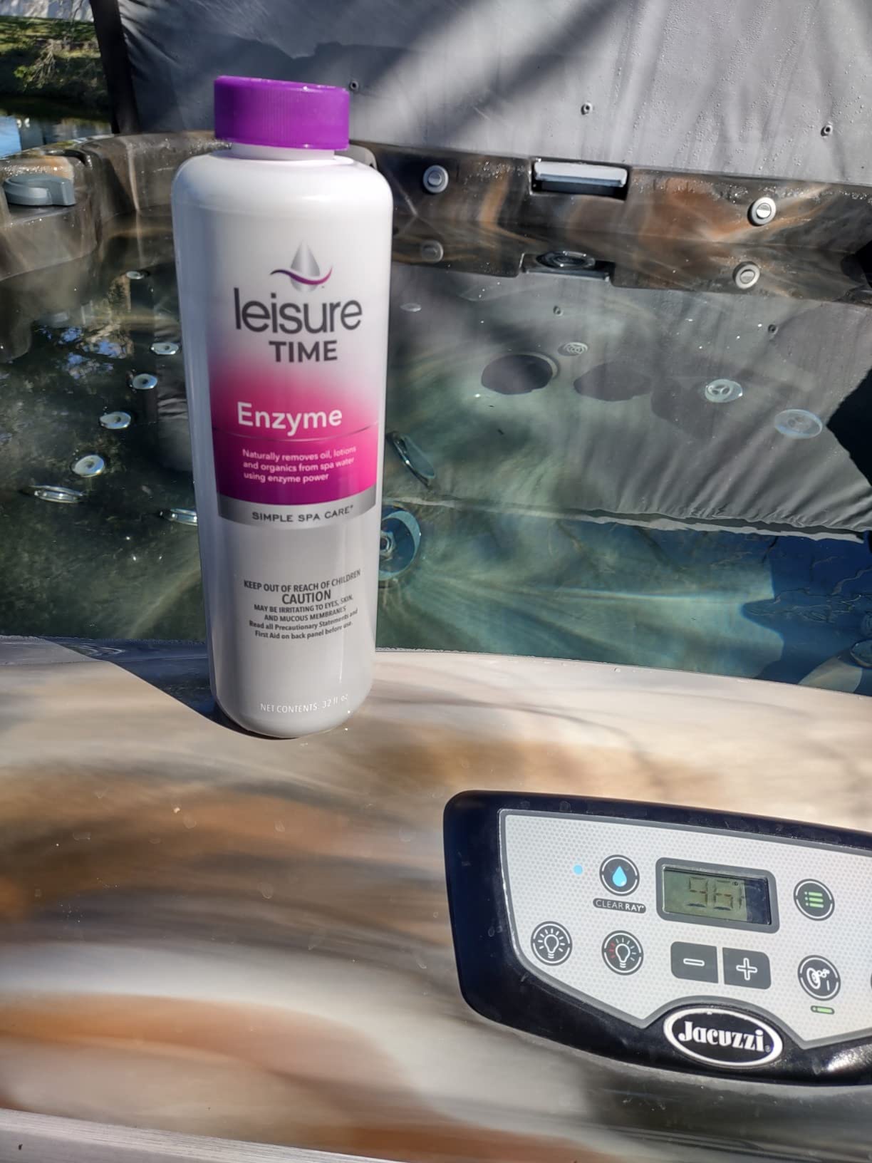 Leisure Time SGQ Simple Spa Care Enzyme for Hot Tub Oils, 32 Ounces customer photo 2