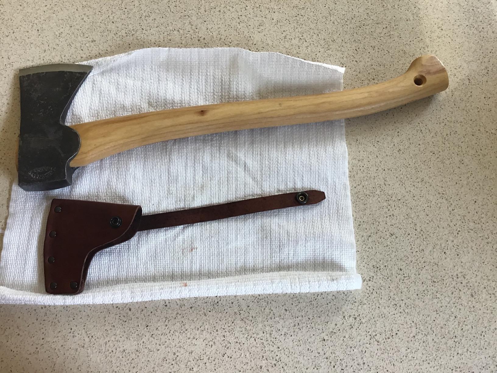 Gransfors Bruks Small Forest Axe 19 Inch, 420 customer photo 2