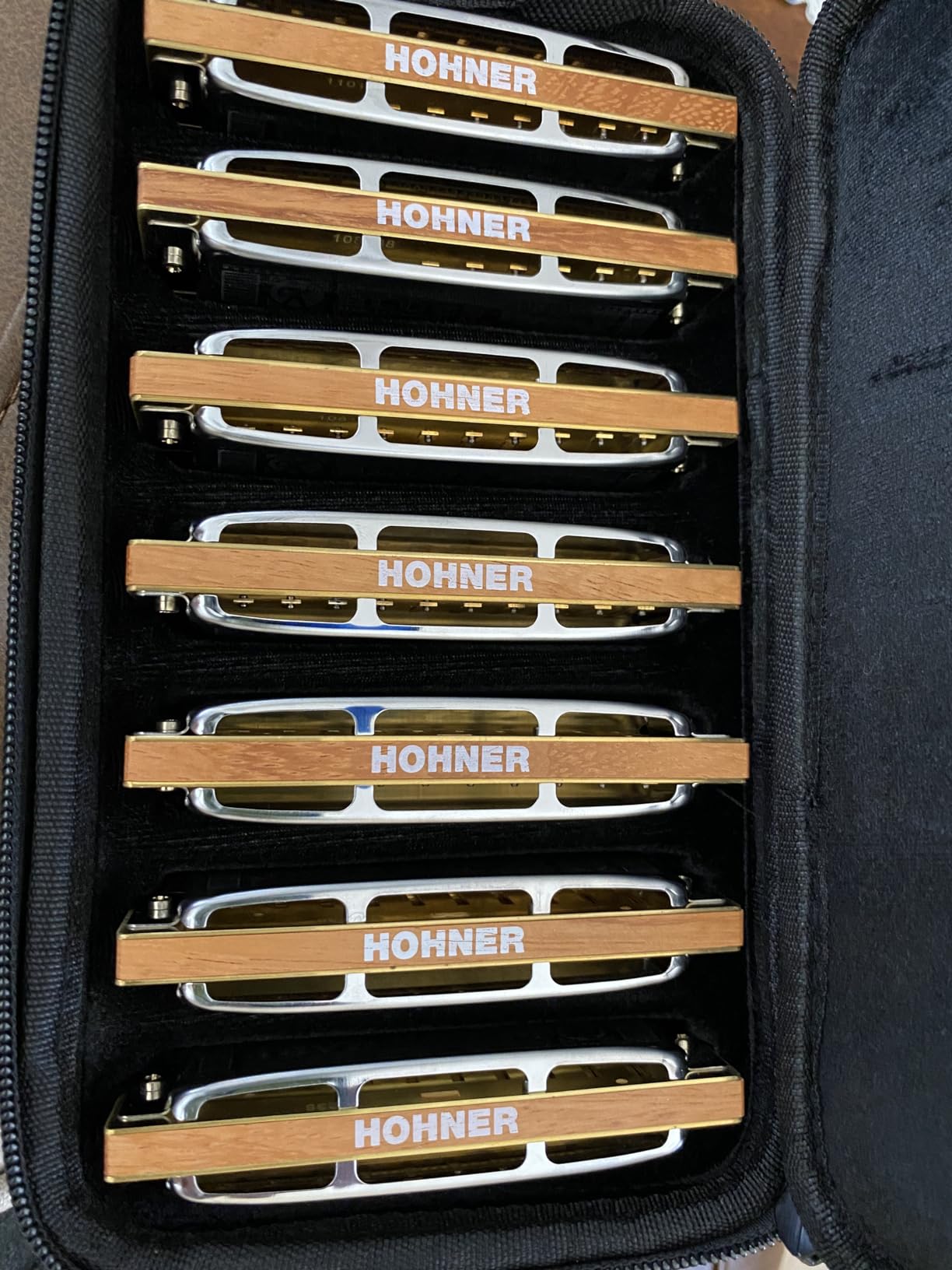 Hohner Blues Harp 5-Piece Diatonic Harmonica Bundle with Case customer photo 2