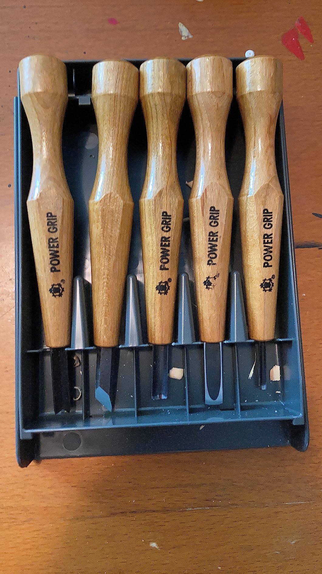ROCKLER Five Piece Power Grip Carving Set - Japanese Import Quality Tools customer photo 2