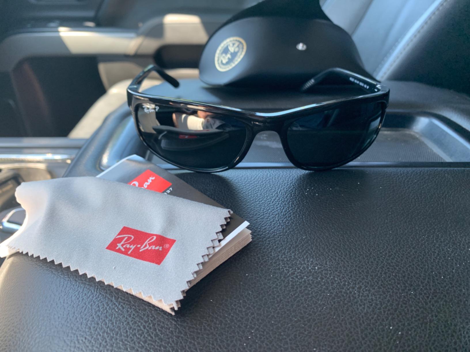 Ray-Ban mens Rb2027 Predator 2 Rectangular Sunglasses customer photo 1