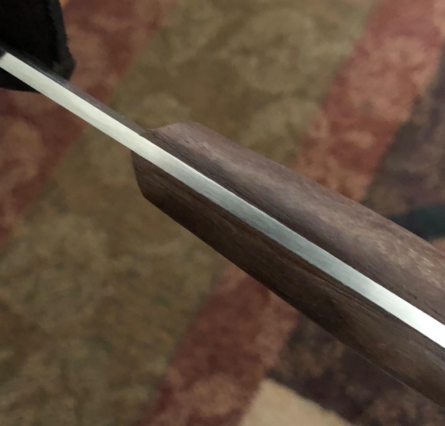 Condor Bushlore Knife - Bushcraft Knife - 1075 High Carbon Steel - Walnut Handle - Scandi Grind - Small Fixed Blade Knives customer photo 1