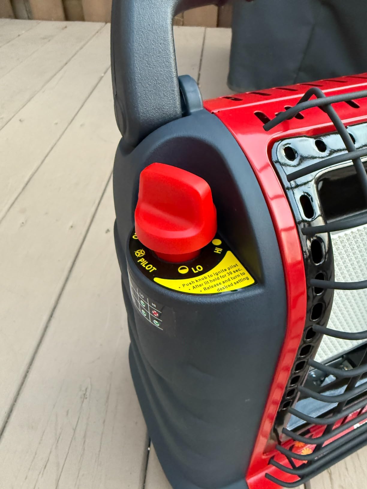 9,000 BTU Portable Buddy Radiant Propane Heater customer photo 2