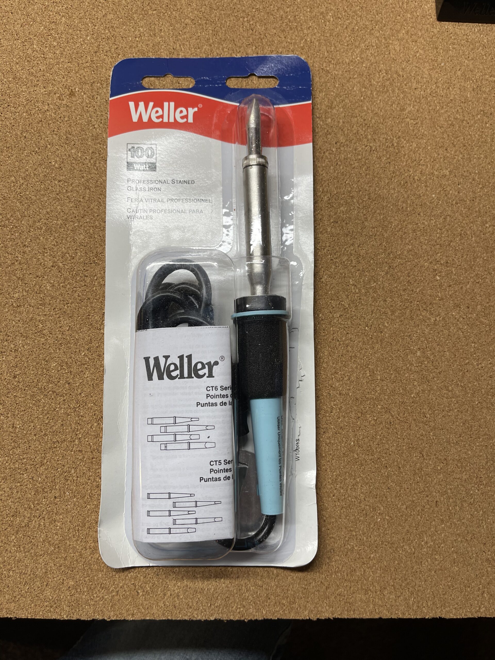 Weller W100PG Fahrenheit Heavy Duty Soldering Iron with CT6F7 Tip, 100 Watt, 700 Degree customer photo 2