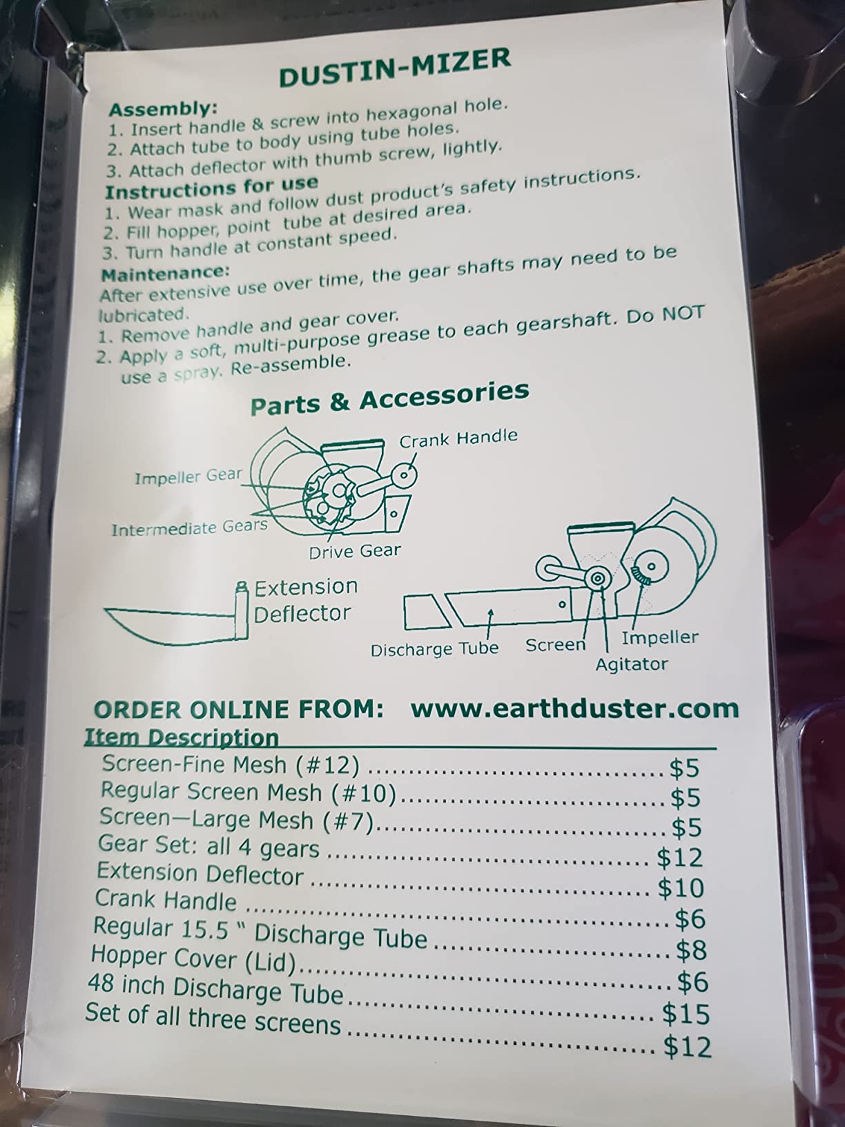 Lightweight Garden Dust Applicator, Made in USA customer photo 2