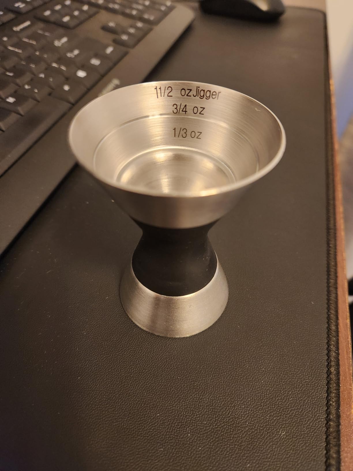 OXO SteeL Double Jigger - Premium Bartending Tool for Measuring Cocktails customer photo 1