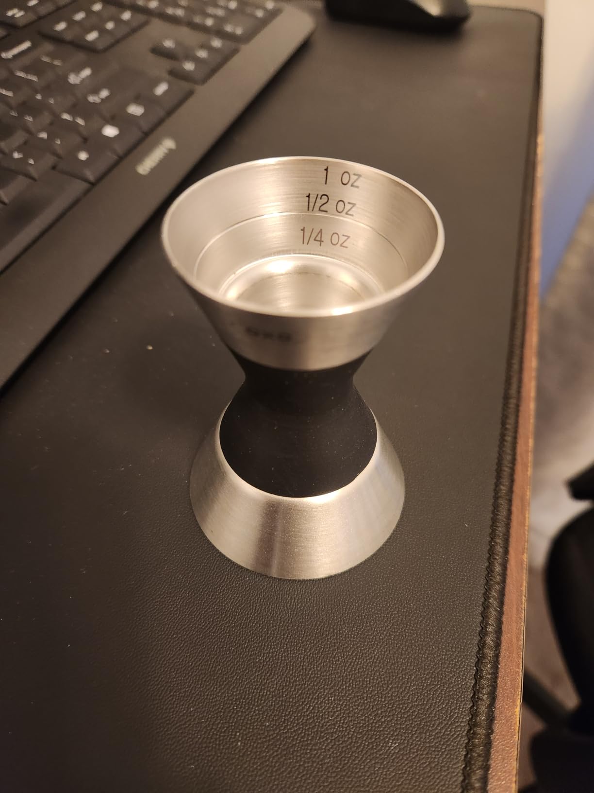 OXO SteeL Double Jigger - Premium Bartending Tool for Measuring Cocktails customer photo 2