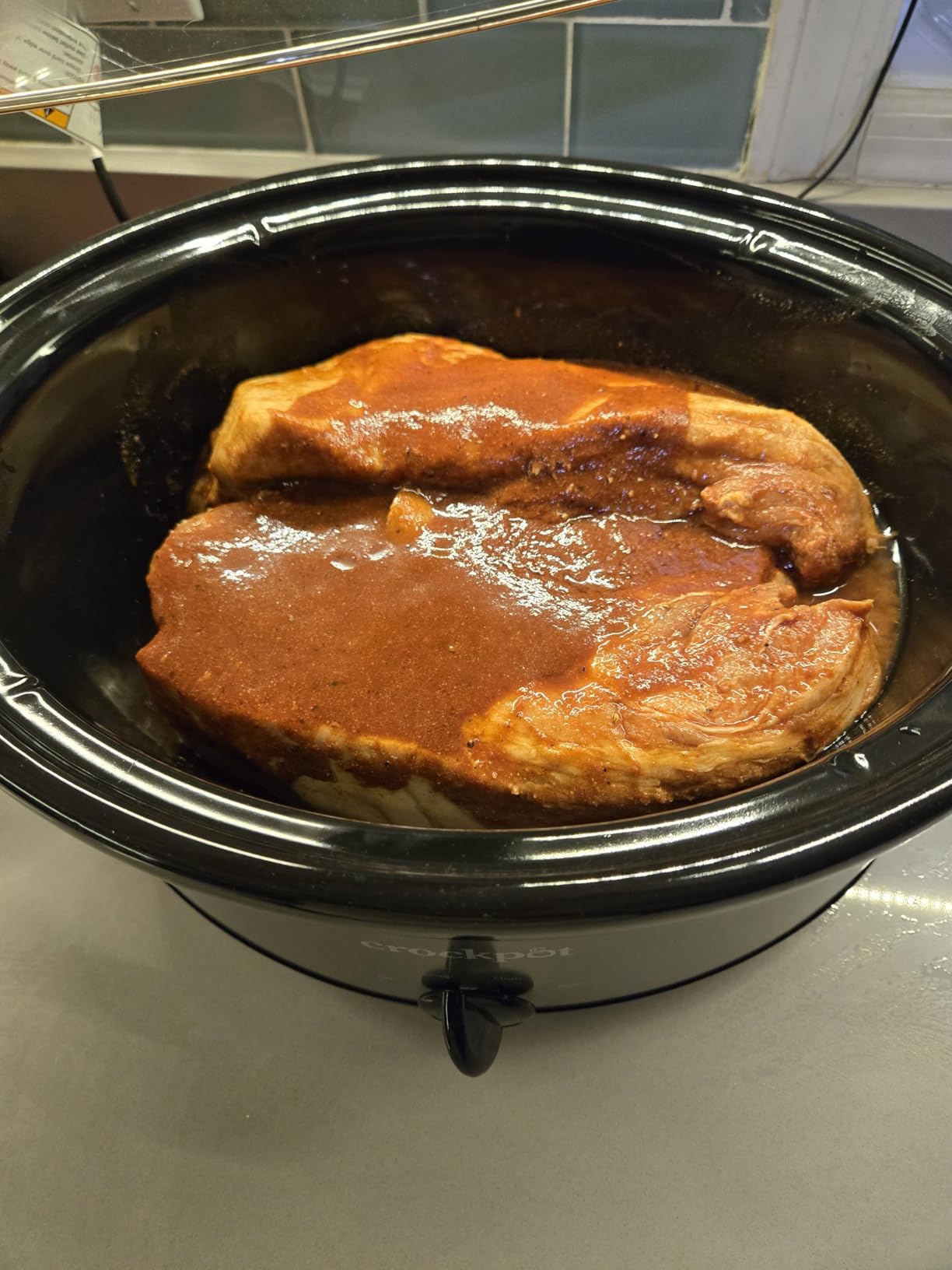 Crock-Pot 7 Quart Oval Manual Slow Cooker, Stainless Steel (SCV700-S-BR), Versatile Cookware for Large Families or Entertaining customer photo 1