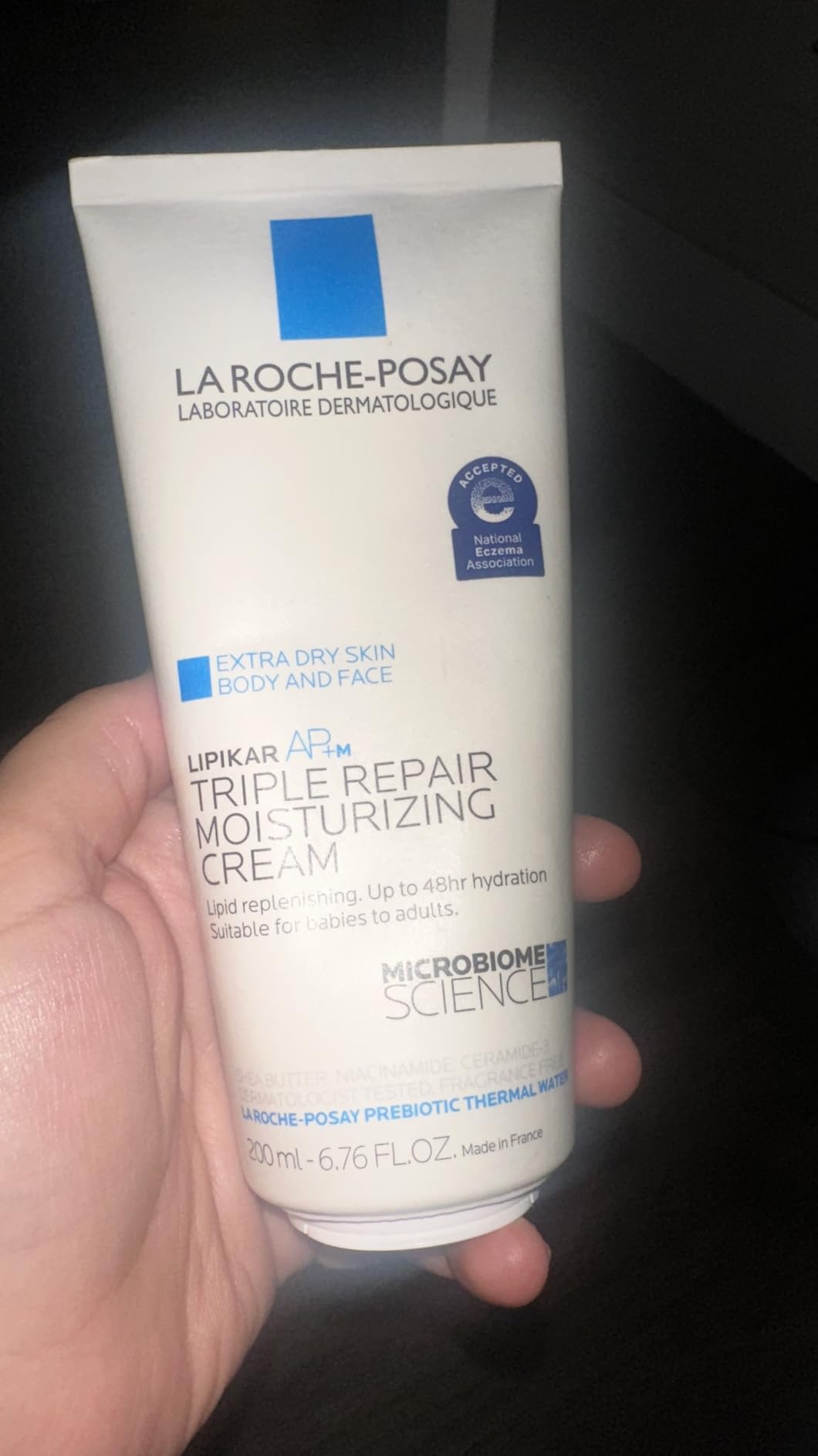 La Roche-Posay Lipikar AP+MAX Triple Repair Moisturizing Body Cream | Face & Body Lotion for Dry Skin with Shea Butter & Niacinamide | Gentle Moisturizer for Very Dry, Rough & Sensitive Skin customer photo 2