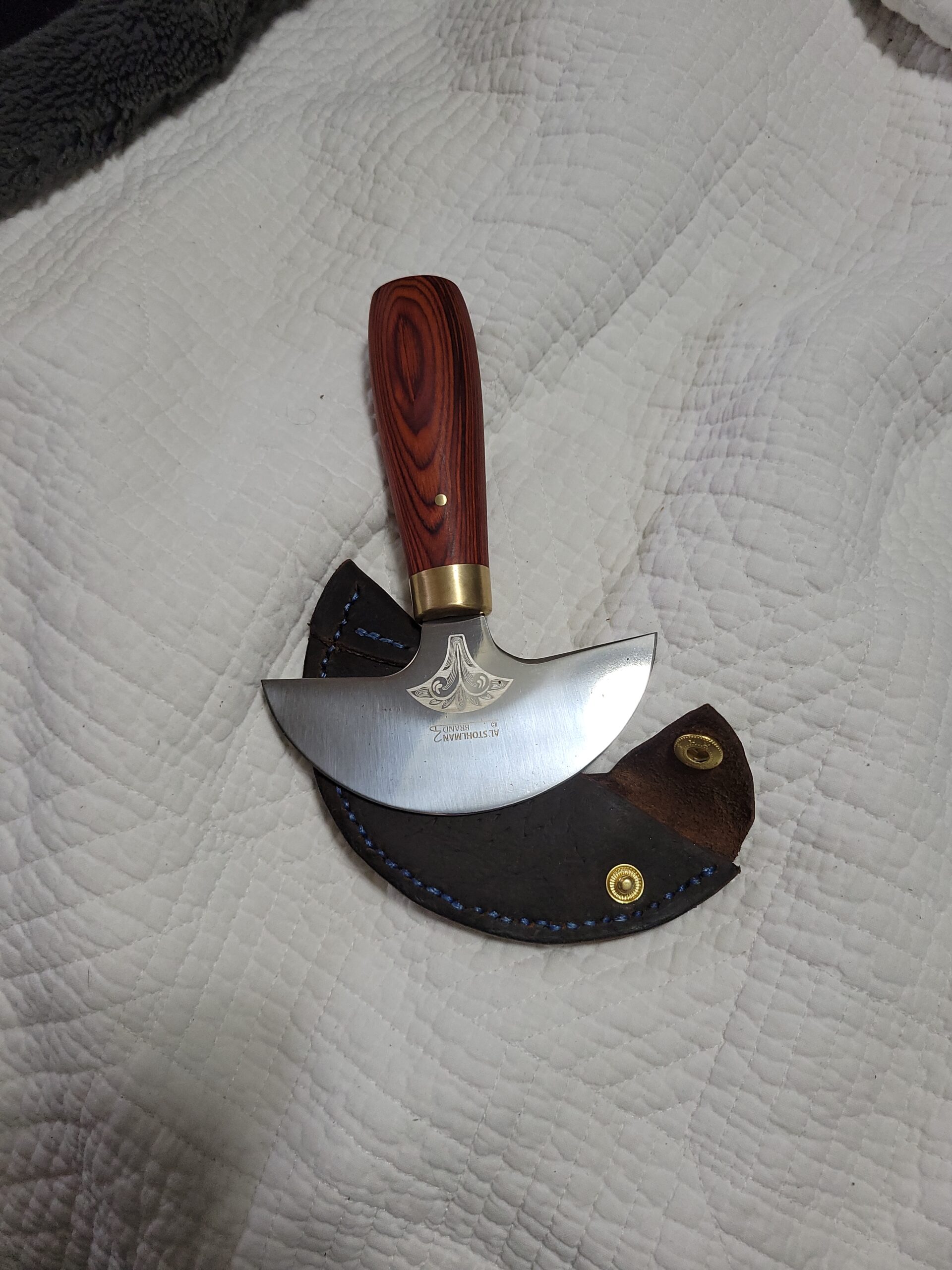 Tandy Leather Al Stohlman Brand Round Leathercraft Knife customer photo 2