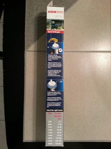 EHEIM Jager Aquarium Thermostat Heater 100W customer photo 1