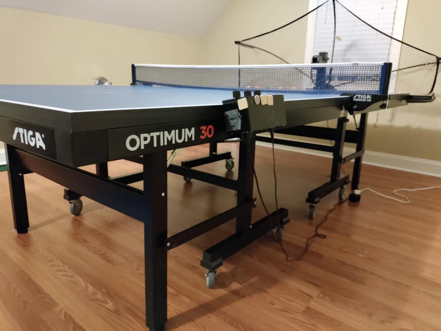 STIGA Optimum 30 Table Tennis Table - 30mm Thick Tournament Top - Unmatched Stability - Professional Grade customer photo 1