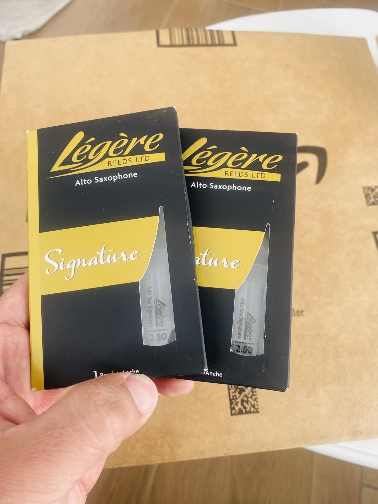 Legere Reeds - Alto Saxophone Reed, Signature, Strength 2.50 customer photo 1