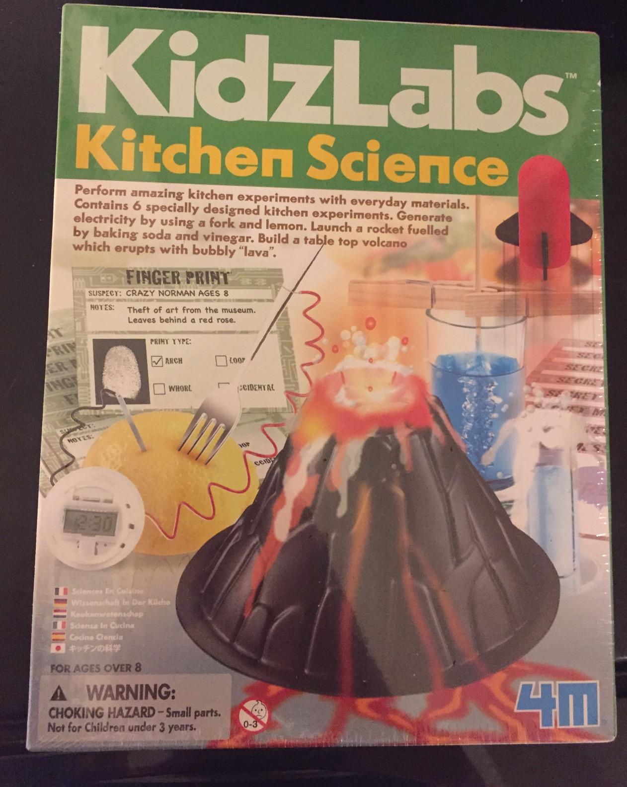 4M Kitchen Science Kit - DIY Chemistry Experiment Lab Stem Toys Gift for Kids & Teens, Boys & Girls (3806) customer photo 1