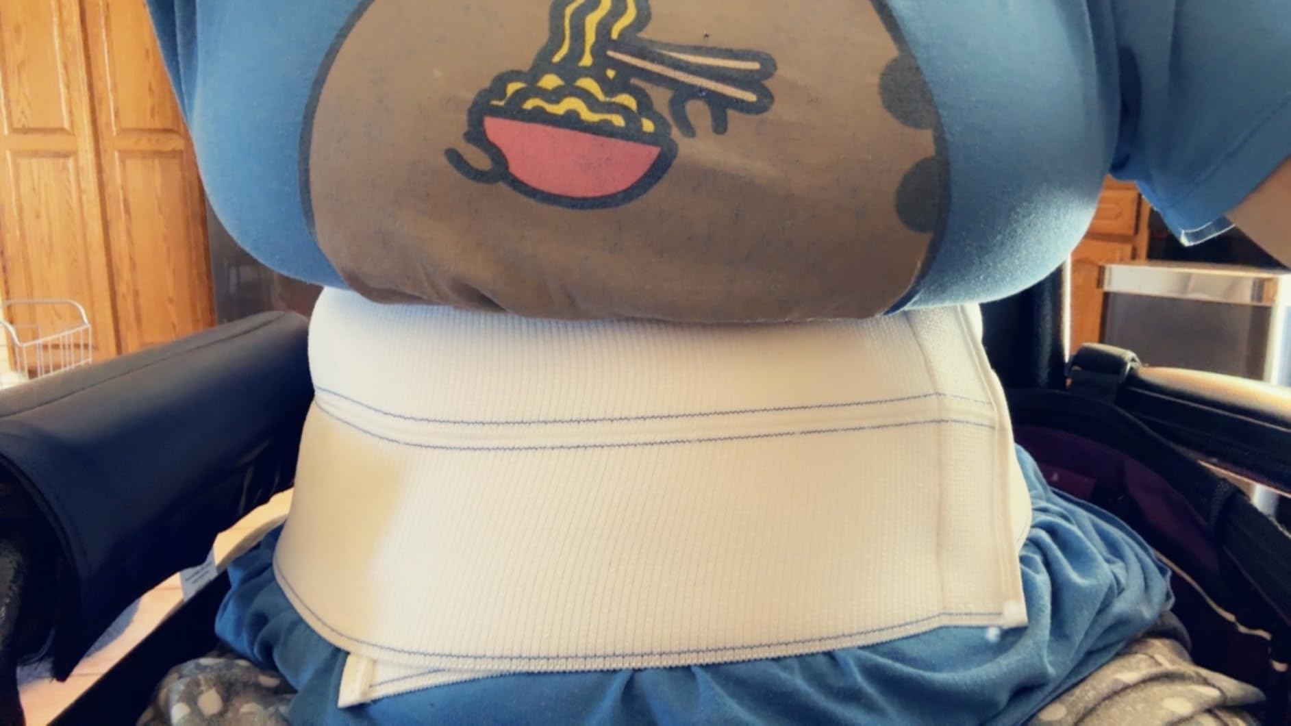 NYOrtho Post Surgery Abdominal Binder - Waist Support Belt for Men & Women - Postpartum Belly Band - Tummy Tuck Compression Garment - MADE IN USA (30-45) 3 Panel - 9