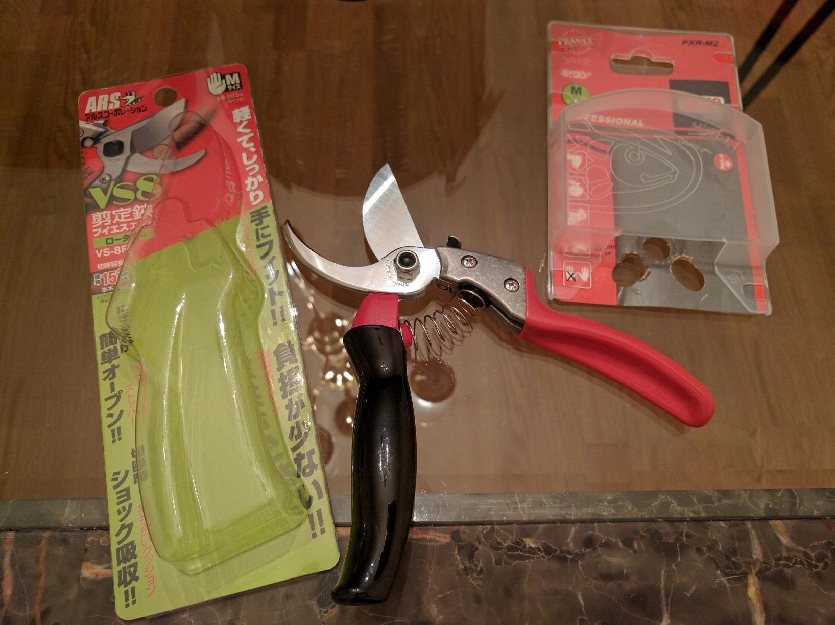 ARS HP-VS8R Rotating Handle Hand Pruner, 8-Inch - Ergonomic Design for Reduced Hand Fatigue customer photo 2