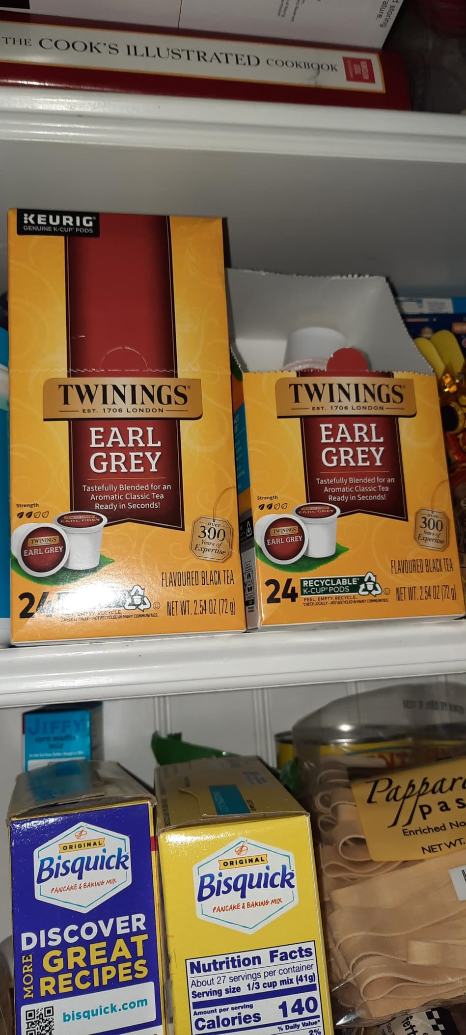 Twinings Earl Grey Black Tea K-Cup Pods for Keurig, 24 Count (Pack of 1), Flavoured with Citrus and Bergamot, Caffeinated, Enjoy Hot or Iced customer photo 2