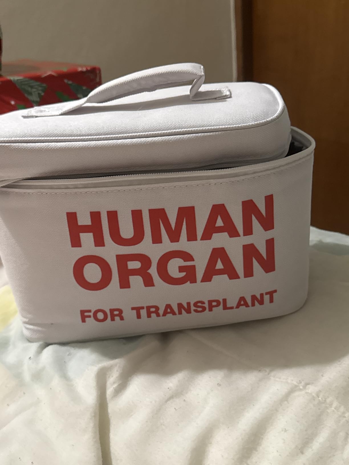 Genuine Fred, E.M.T Insulated Lunch Tote - The Original Emergency Meal Transportation, Waterproof Lined Bag to Store & Transport Meals, Snacks & More- White Elephant Gift - Perfect for Medical Workers customer photo 1