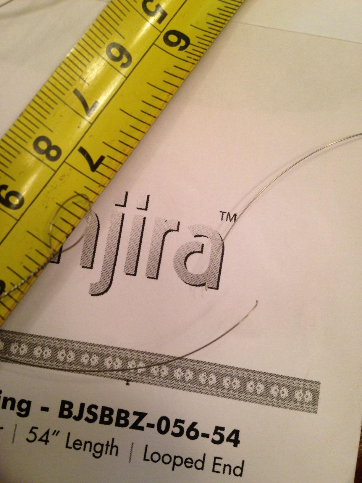 Banjira Sitar String Set, Std, 7, Light customer photo 1
