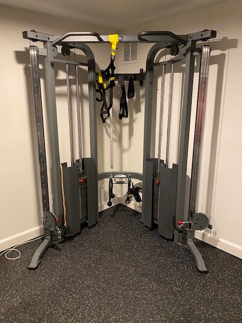XMARK Functional Trainer Cable Machine, Dual Weight Stack Cable Pulley Machine for Strength Training, Commercial and Home Gyms customer photo 2
