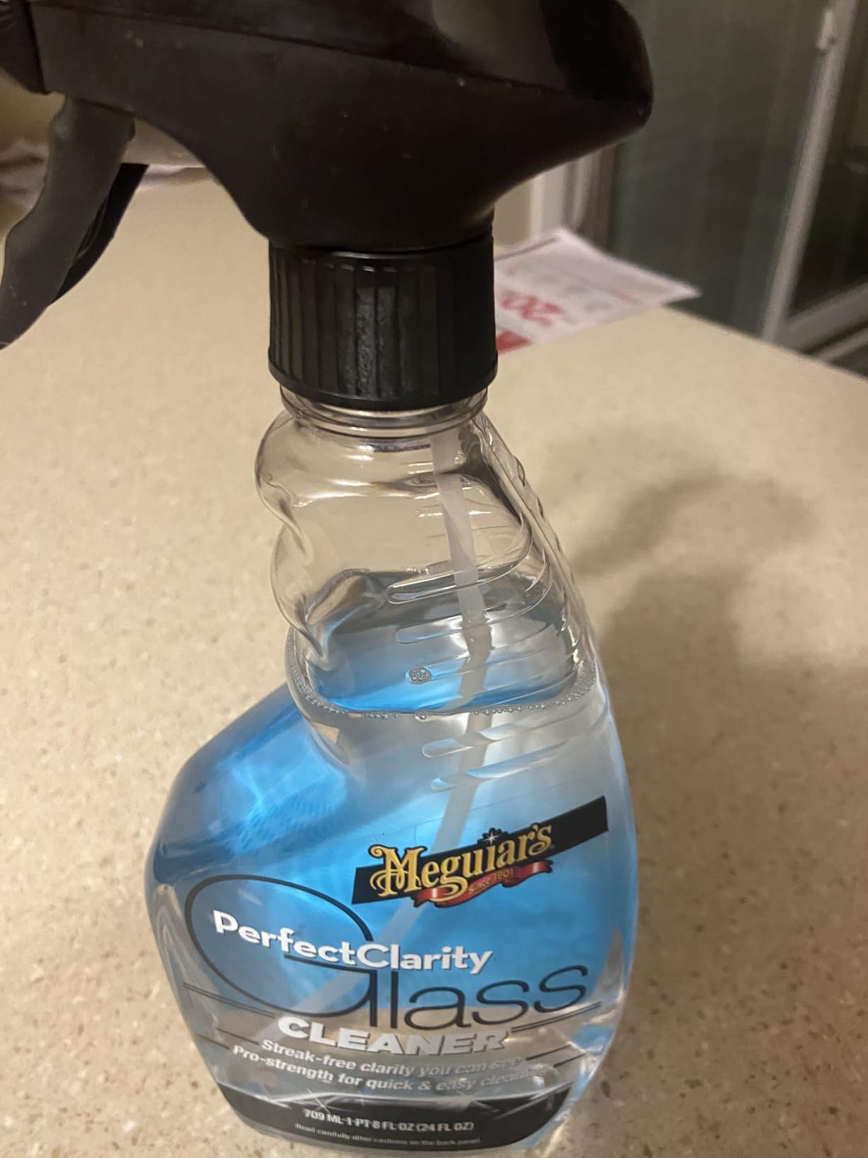 Meguiar's G8216EU Perfect Clarity Glass Cleaner 473ml. Streak free. Pro strength customer photo 1