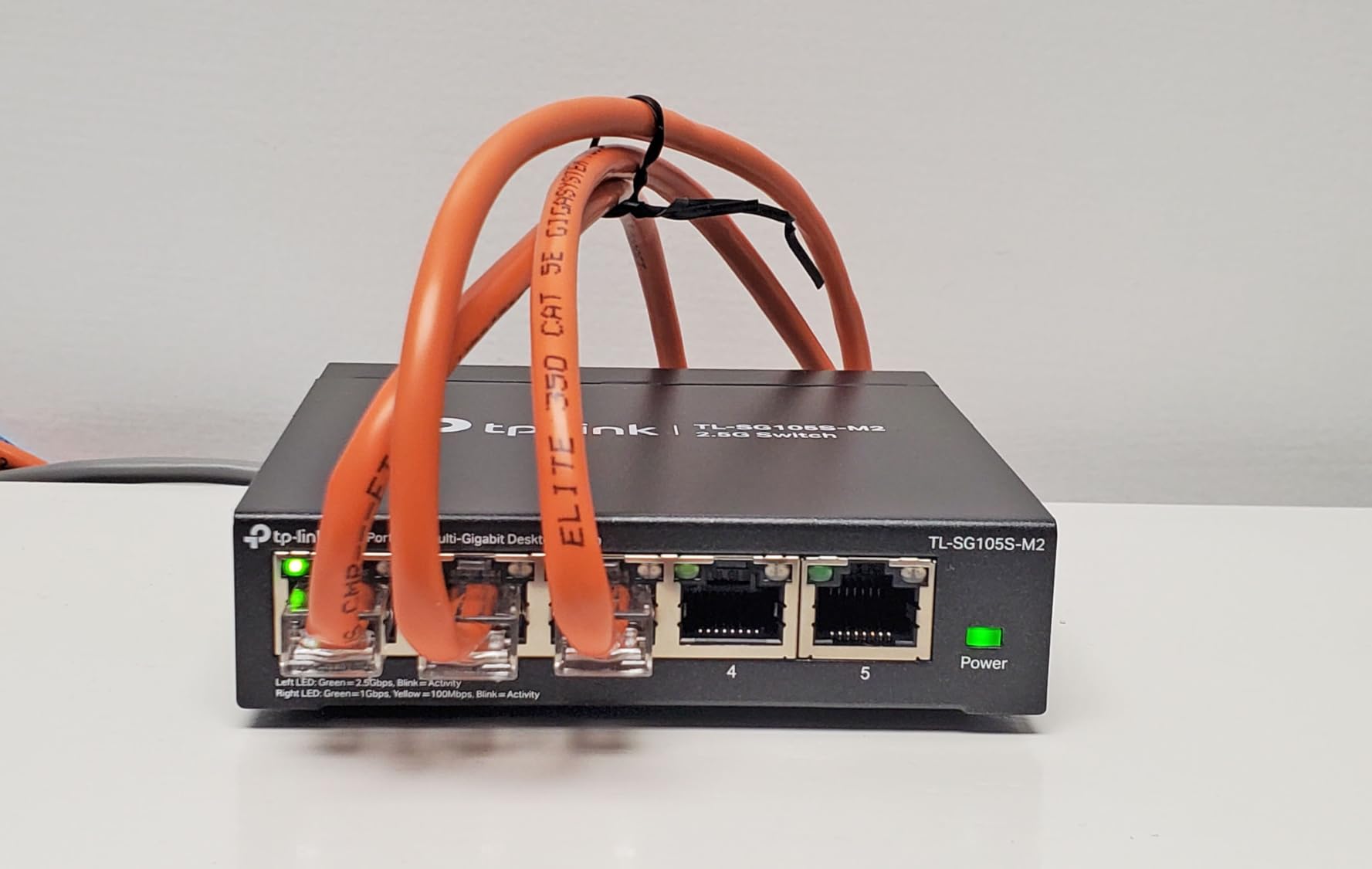 TP-Link 8 Port Gigabit Ethernet Network Switch - TL-SG108, Unmanaged, Plug & Play, Fanless, Metal Housing customer photo 2