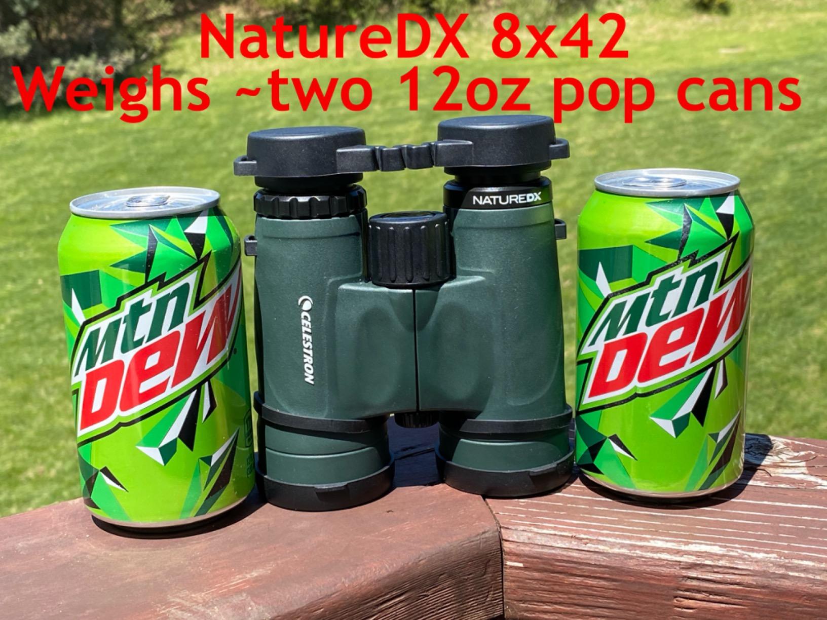 Celestron - Nature DX 8x42 Binoculars - Ideal for Birding and Outdoors - 42mm Objective Lenses - Wide 7.4° Field of View - BaK-4 Prisms - Fully Multi-Coated - Waterproof and Fogproof customer photo 2