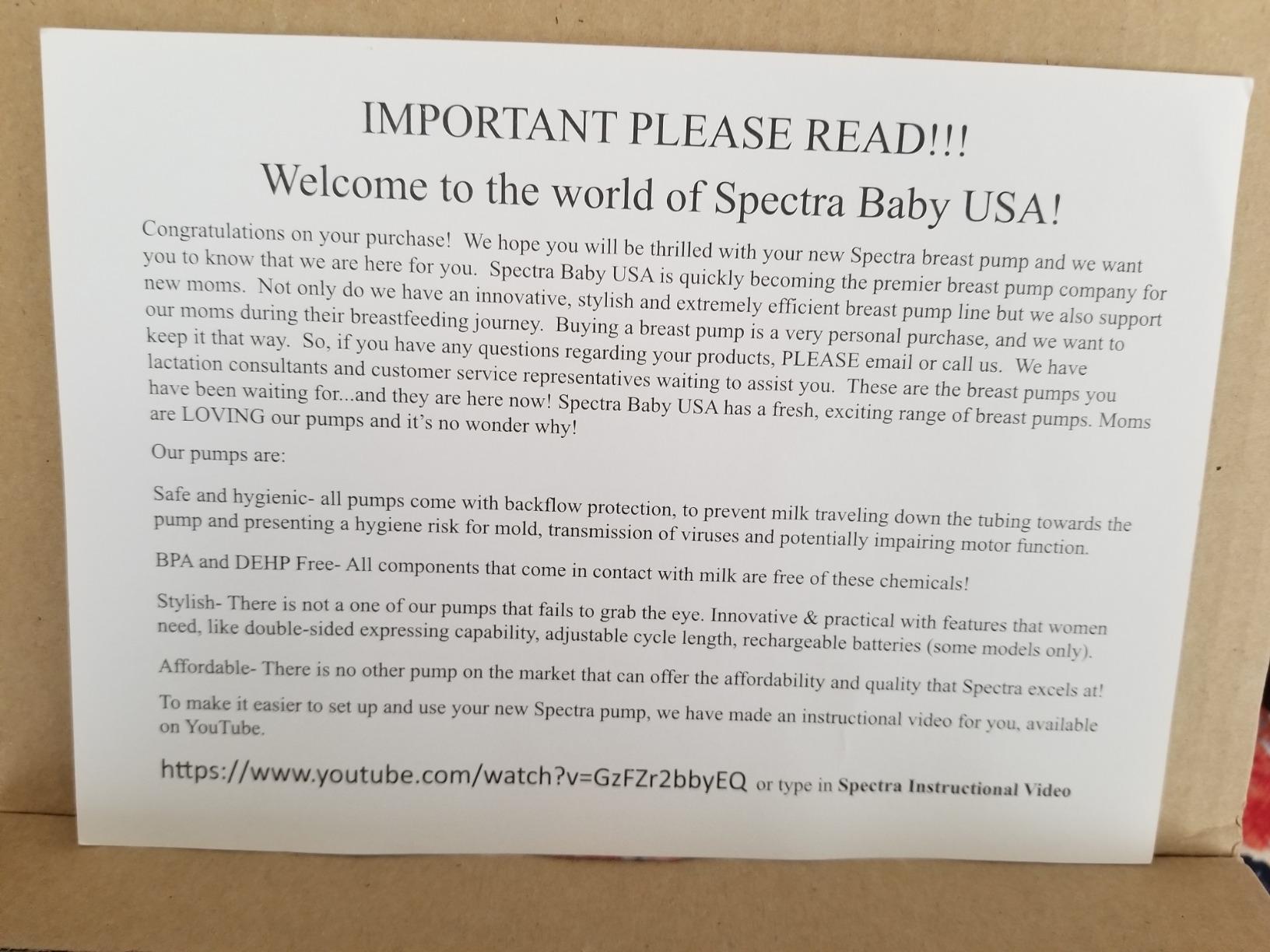 Spectra - S2 Plus Electric Breast Milk Pump for Baby Feeding - Convenient Breast Feeding Support customer photo 1