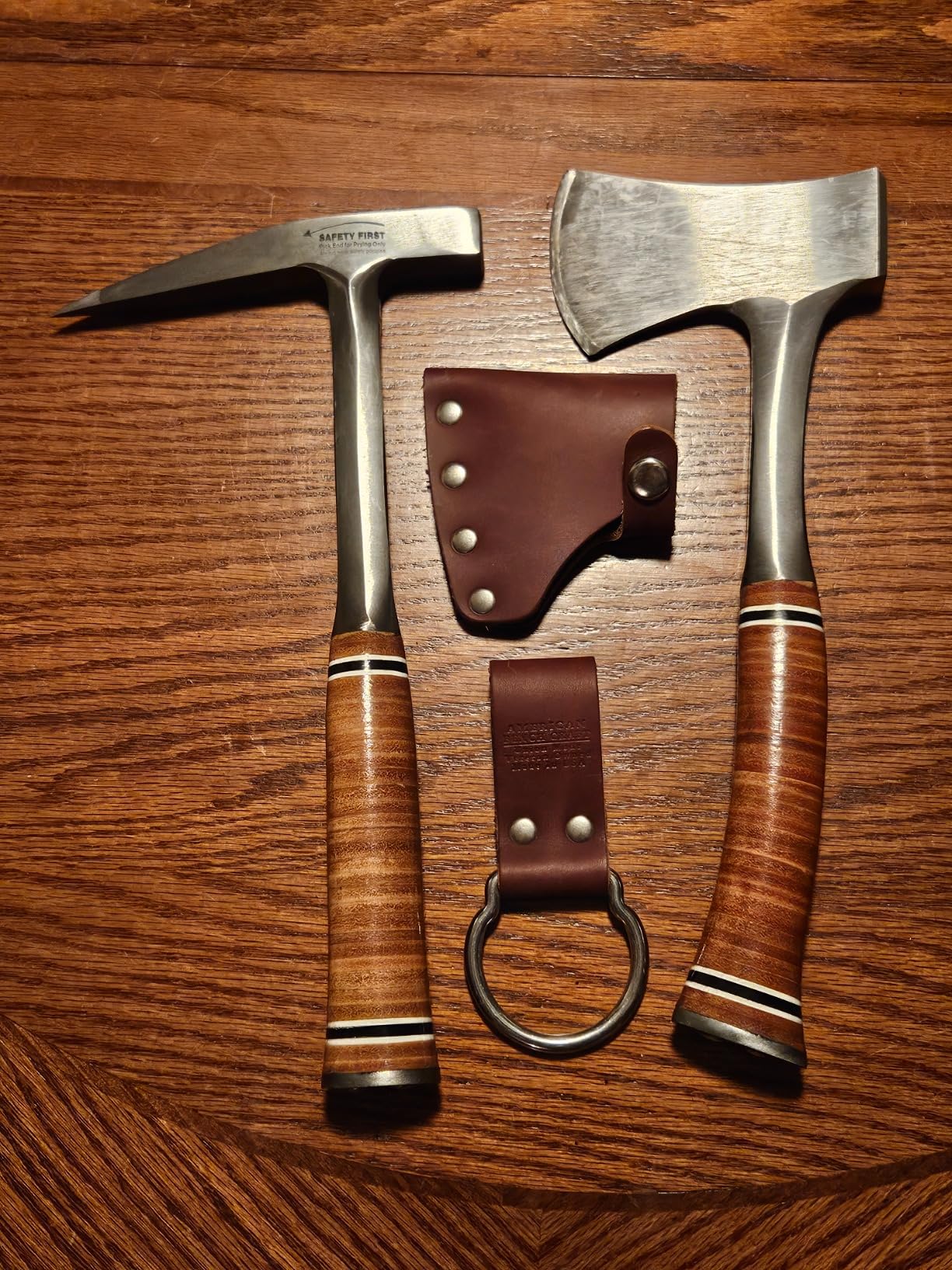 ESTWING Rock Pick - 13 oz USA Made Geology Hammer with Smooth Face & Genuine Leather Grip - E13P customer photo 1
