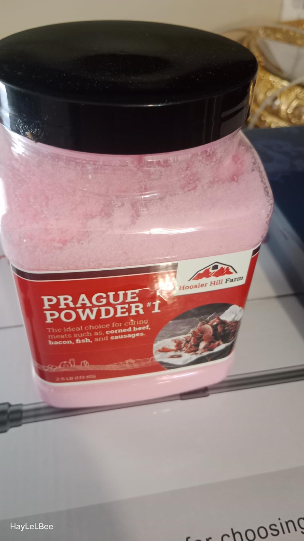 Hoosier Hill Farm Prague Powder No.1 Curing Salt, No Color Added, 2.5LB (Pack of 1) customer photo 2