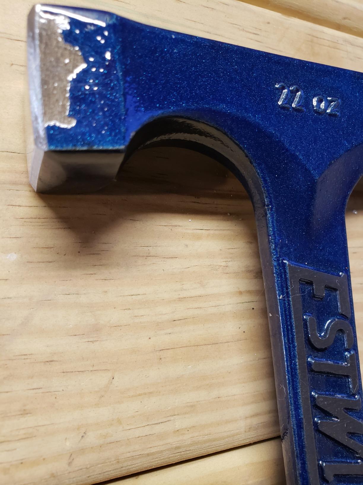 ESTWING Bricklayer's/Mason's Hammer - 22 oz USA Made Masonry Tool with Forged Steel Construction - E6-22BLC customer photo 1