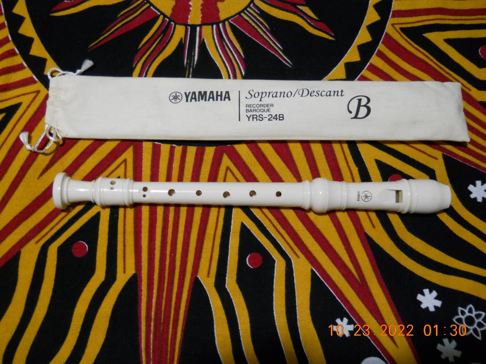 Yamaha YRS-24B Plastic Soprano Recorder, Natural customer photo 2