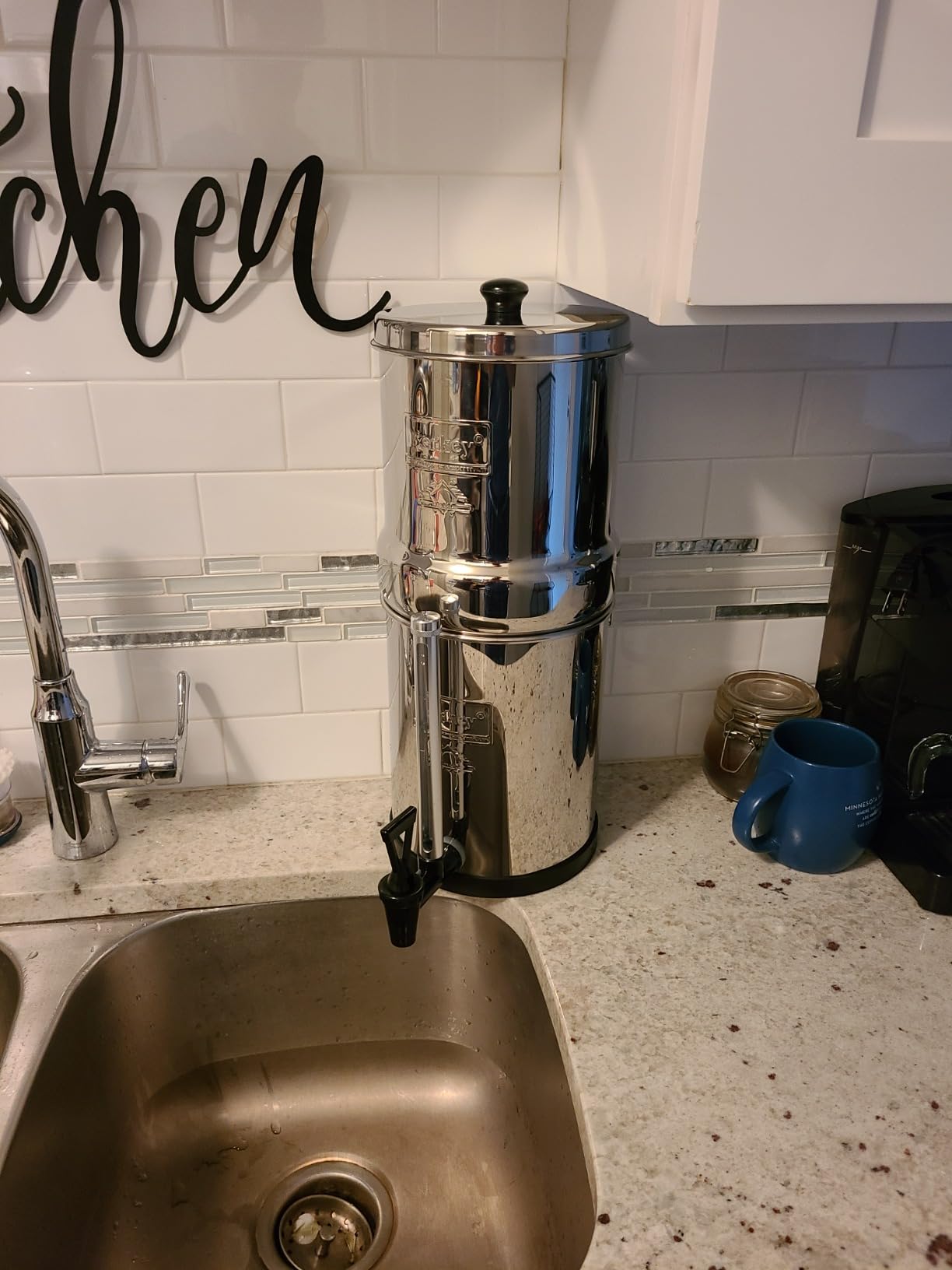 Travel Berkey Gravity-Fed Water Filter with 2 Black Berkey Elements-Enjoy Potable Water While Camping, RVing, Off-Grid, Emergencies, Every Day at Home customer photo 2