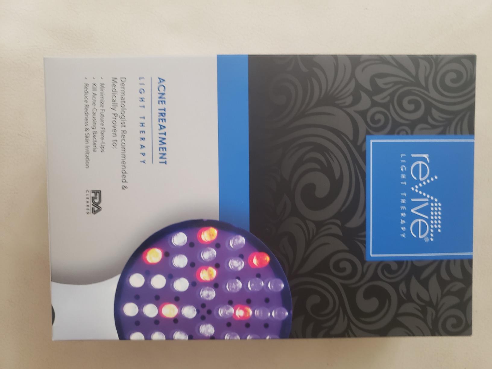 ReVive Clinical Acne Device, Red & Blue Light Wand for Breakouts, FDA-Cleared Acne Tools, 3-Minute Face Tools for Skincare, Plug-In Design customer photo 2